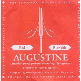 Augustine rot E6 Einzelsaite