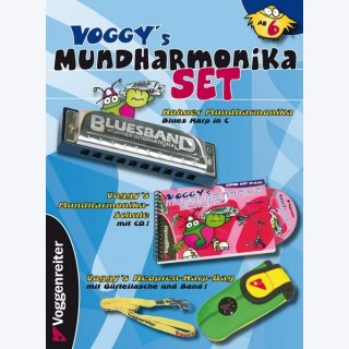 Voggys Mundharmonika-Set