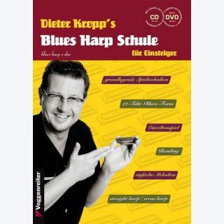 Kropps Blues Harp Schule (CD/DVD)